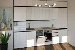 Кухонный гарнитур Амели люкс, 300 см 