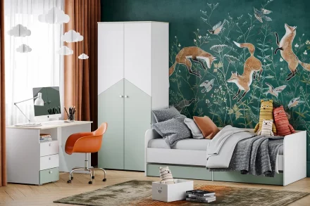 Модульная детская Банни 2, макарун  