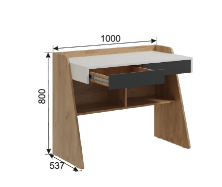  Стол письменный Омега 3 